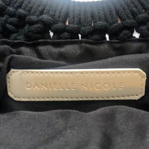 Black crochet bag from rachel zoe box never used!